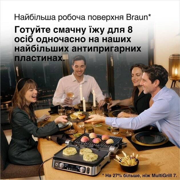 Гриль Braun MultiGrill 9 CG 9160