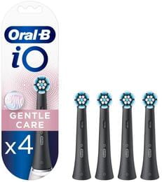 Насадка для зубної електрощітки Braun Oral-B iO RB Gentle Care Black (4шт)