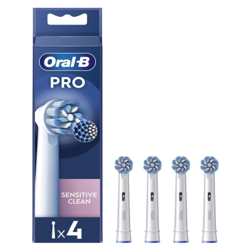 Насадка для зубної електрощітки Braun Oral-B Pro Sensitive Clean EB60X (4 шт)