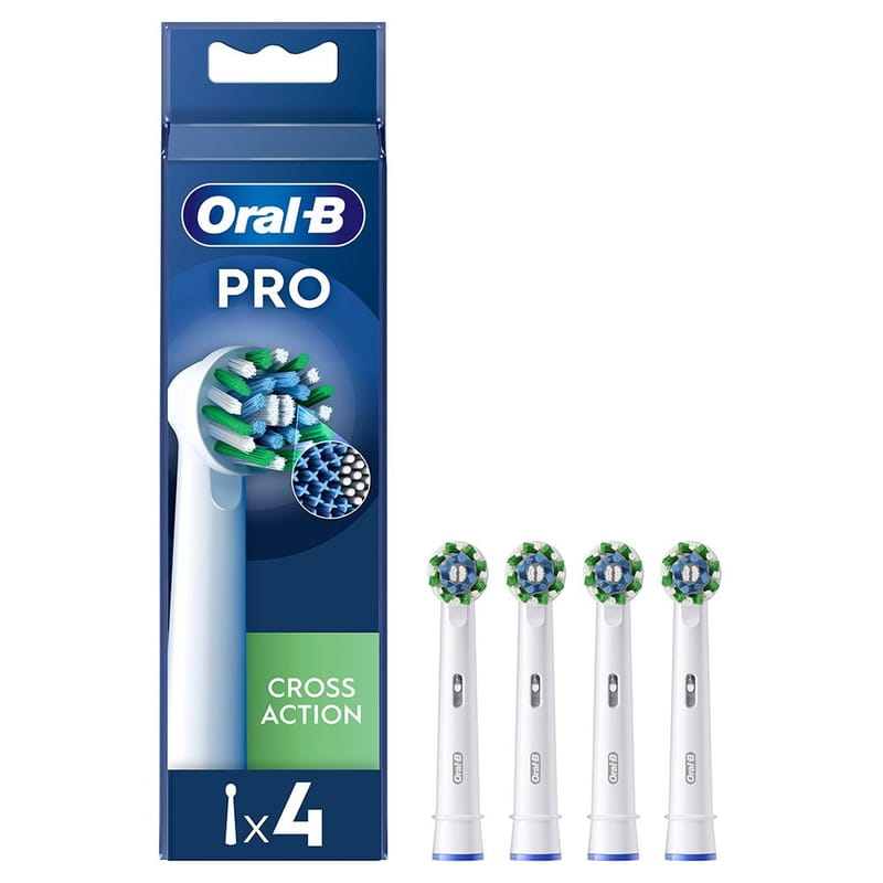 Насадка для зубной электрощетки Braun Oral-B Pro Cross Action EB50RX (4 шт.)