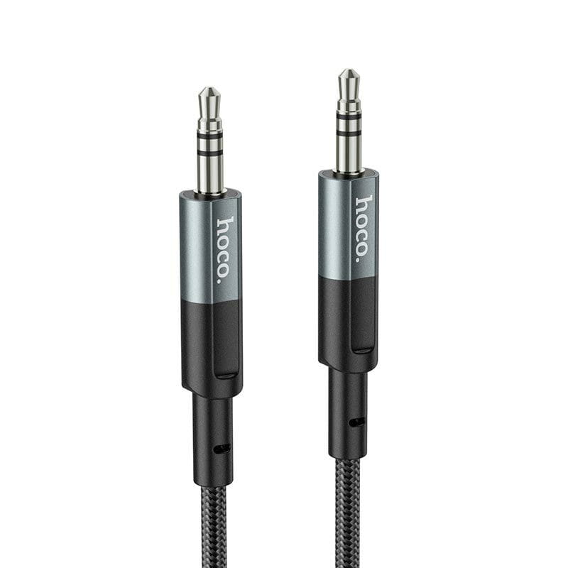Аудио-кабель Hoco UPA23 3.5мм - 3.5 мм (M/M), 1 м, Gray (UPA23G)
