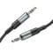 Фото - Аудио-кабель Hoco UPA23 3.5мм - 3.5 мм (M/M), 1 м, Gray (UPA23G) | click.ua