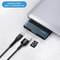 Фото - USB-хаб Usams US-SJ491 Mini HUB USB Type-C Black (SJ491HUB01) | click.ua
