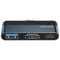 Фото - USB-хаб Usams US-SJ492 Mini HUB USB Type-C Black (SJ492HUB01) | click.ua