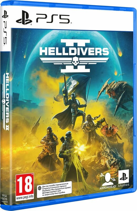 Гра Helldivers 2 для Sony PlayStation 5, Blu-ray (1000040866)