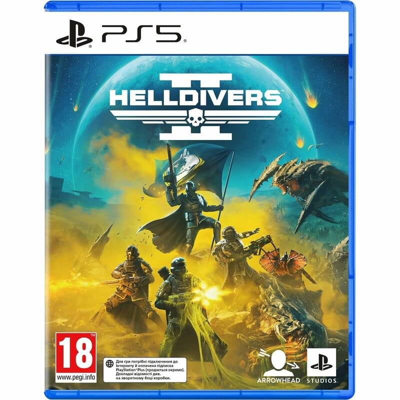 Игра Helldivers 2 для Sony PlayStation 5, Blu-ray (1000040866)