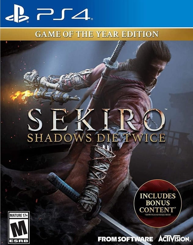 Игра Sekiro: Shadows Die Twice GOTY для Sony PlayStation 4, Blu-ray (1067599)