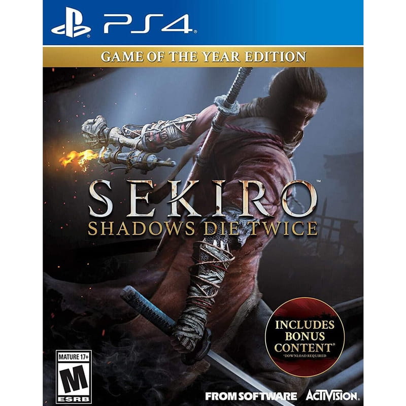 Игра Sekiro: Shadows Die Twice GOTY для Sony PlayStation 4, Blu-ray (1067599)