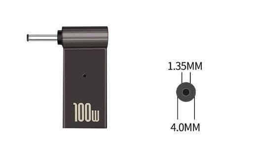 Адаптер для зарядки ноутбука Asus от павербанка PD 100W USB Type-C - 4.0x1.35mm (2000985601238)