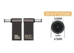 Адаптер для зарядки ноутбука Dell от павербанка PD 100W USB Type-C - 4.5x3.0mm (2000985601221)