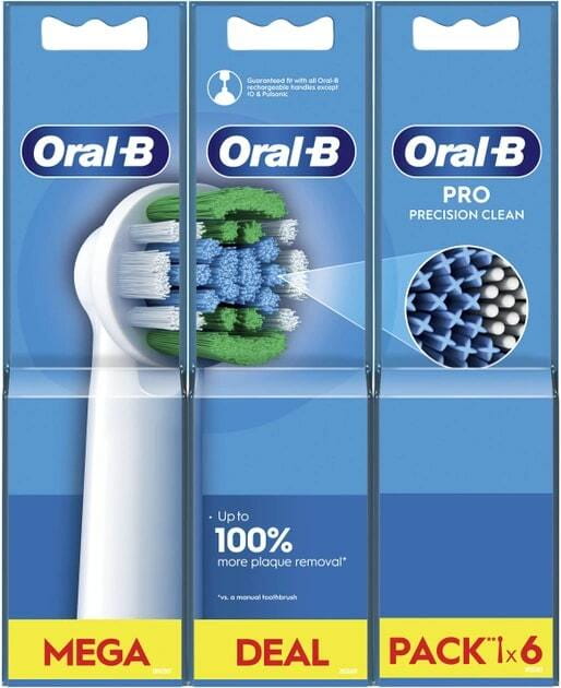 Насадка для зубной щетки Braun Oral-B Pro Precision Clean EB20RX Clean Maximiser (6 шт)