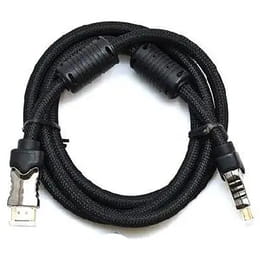 Кабель Gresso H3003 HDMI - HDMI (M/M), 2 феррита, оплетка, 3 м, круглый (2000700002173)