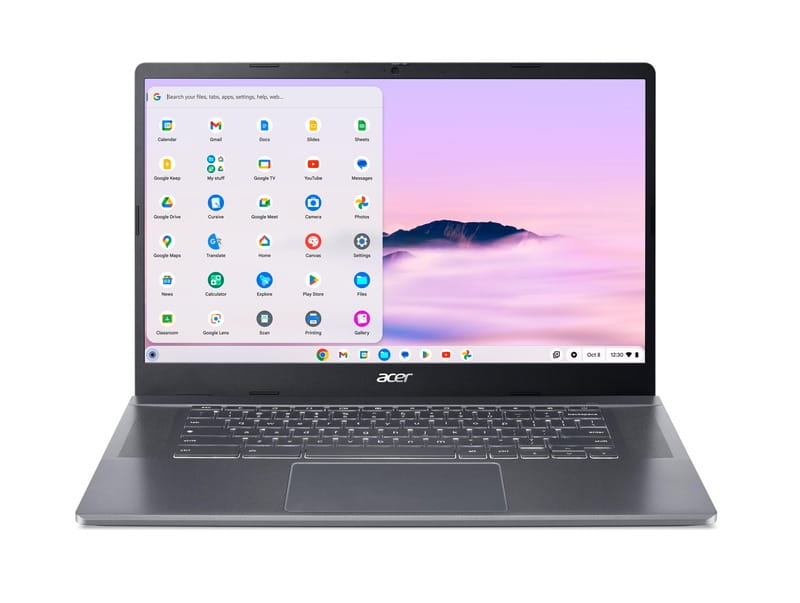 Ноутбук Acer Chromebook Plus 515 CB515-2HT-37XV (NX.KNYEU.001) Steel Gray