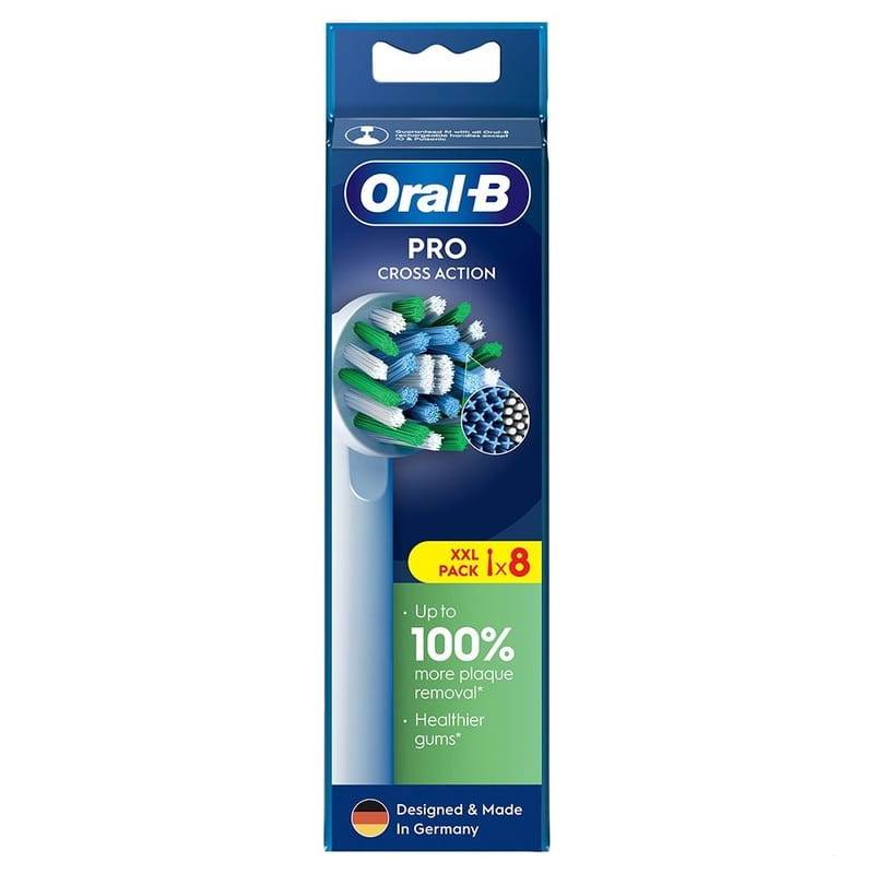 Насадка для зубной электрощетки Braun Oral-B Pro Cross Action EB50RX (8 шт.)