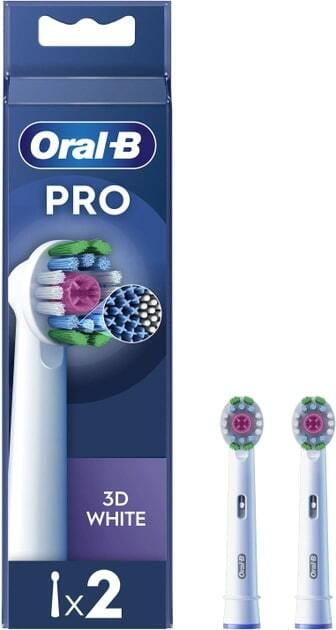 Насадка для зубної електрощітки Braun Oral-B Pro 3D White EB18pRX (2 шт.)