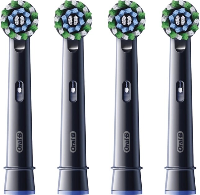 Насадка для зубної електрощітки Braun Oral-B Pro Cross Action Black EB50BRX (4 шт)