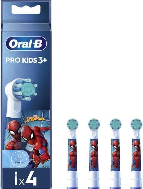 Насадка для зубної електрощітки Braun Oral-B Stages Power Spider Man EB10S (4 шт)