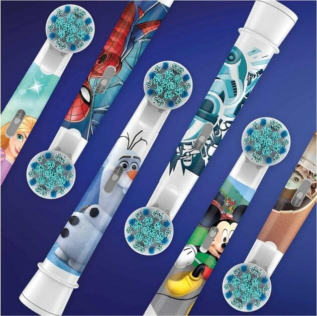 Насадка для зубной электрощетки Braun Oral-B Stages Power Spider Man EB10S (4 шт)