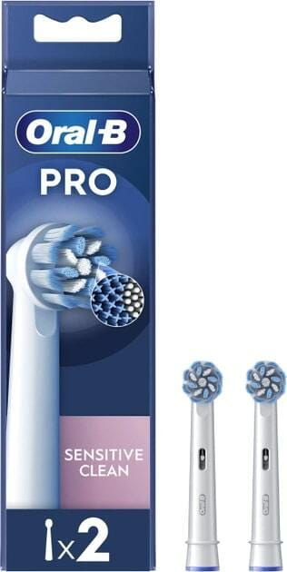 Насадка для зубної електрощітки Braun Oral-B Pro Sensitive Clean EB60X (2 шт)