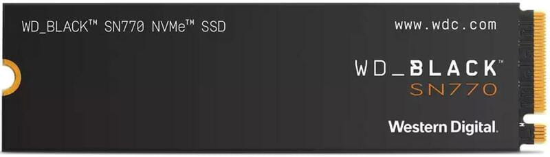 Накопичувач SSD 1TB WD Black SN770 M.2 2280 PCIe 4.0 x4 3D TLC (WDS100T3X0E)