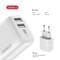 Фото - Сетевое зарядное устройство Intaleo TCG242 (2USB, 2.4A) White (1283126578281) | click.ua