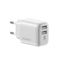 Сетевое зарядное устройство Intaleo TCG242 (2USB, 2.4A) White (1283126578281)