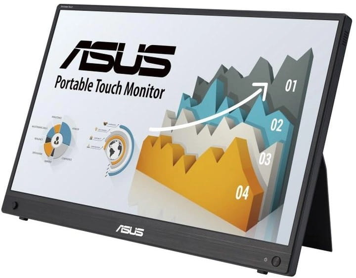 Монитор портативный 15.6" Asus ZenScreen Touch MB16AHT (90LM0890-B01170) IPS Black