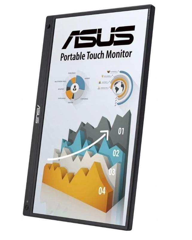 Монітор портативний Asus 15.6" ZenScreen Touch MB16AHT (90LM0890-B01170) IPS Black