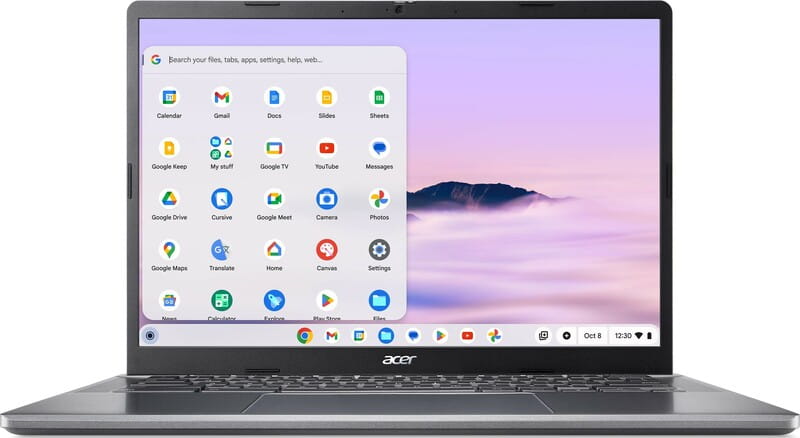 Ноутбук Acer Chromebook Plus 514 CB514-3H-R954 (NX.KP4EU.001) Steel Gray