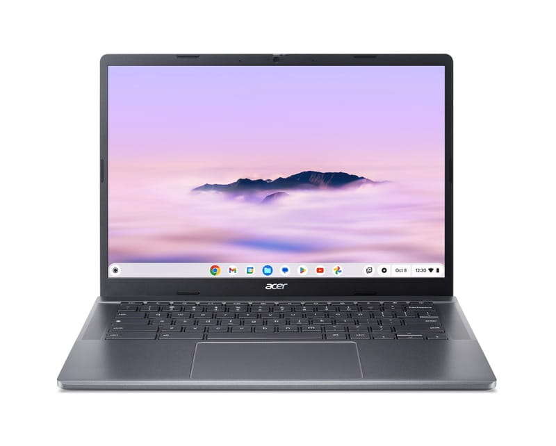 Ноутбук Acer Chromebook Plus 514 CB514-3H-R954 (NX.KP4EU.001) Steel Gray