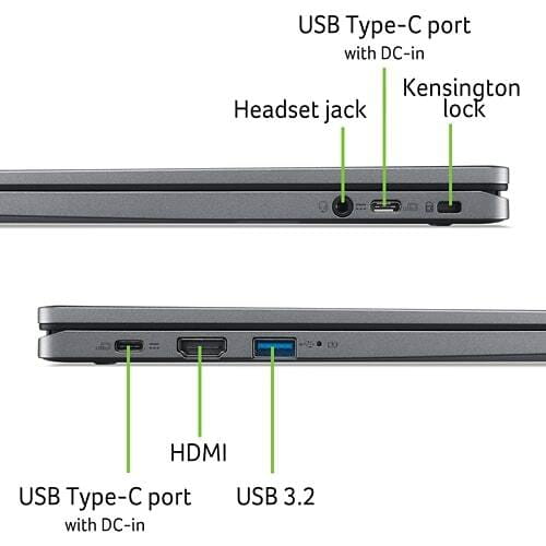 Ноутбук Acer Chromebook Plus 514 CB514-3H-R7CE (NX.KP4EU.002) Steel Gray