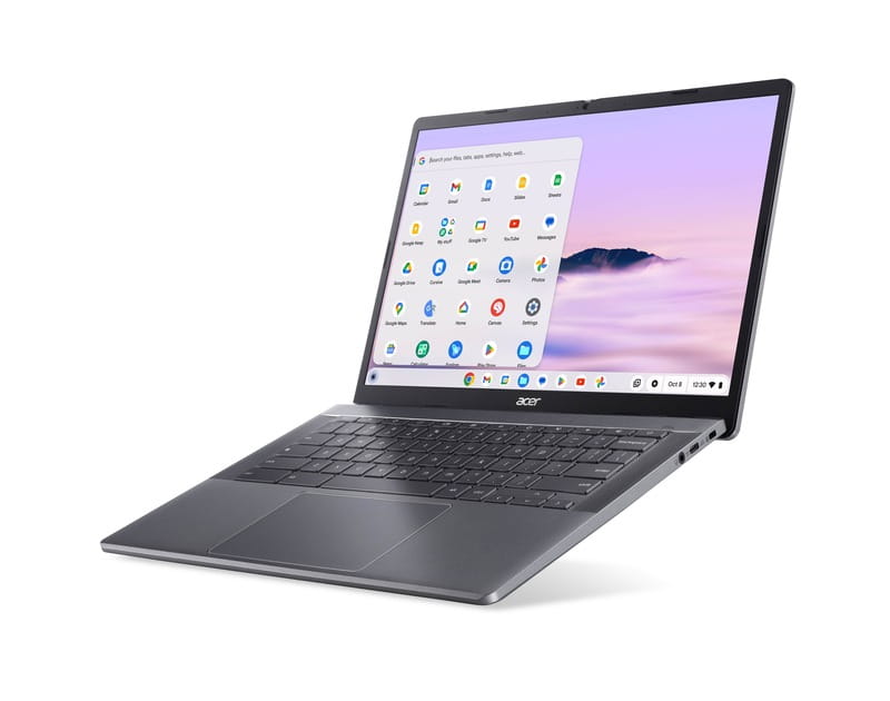 Ноутбук Acer Chromebook Plus 514 CB514-3H-R7CE (NX.KP4EU.002) Steel Gray