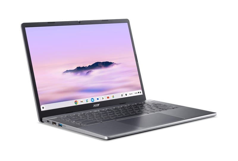Ноутбук Acer Chromebook Plus 514 CB514-3HT-R03H (NX.KP4EU.002) Steel Gray