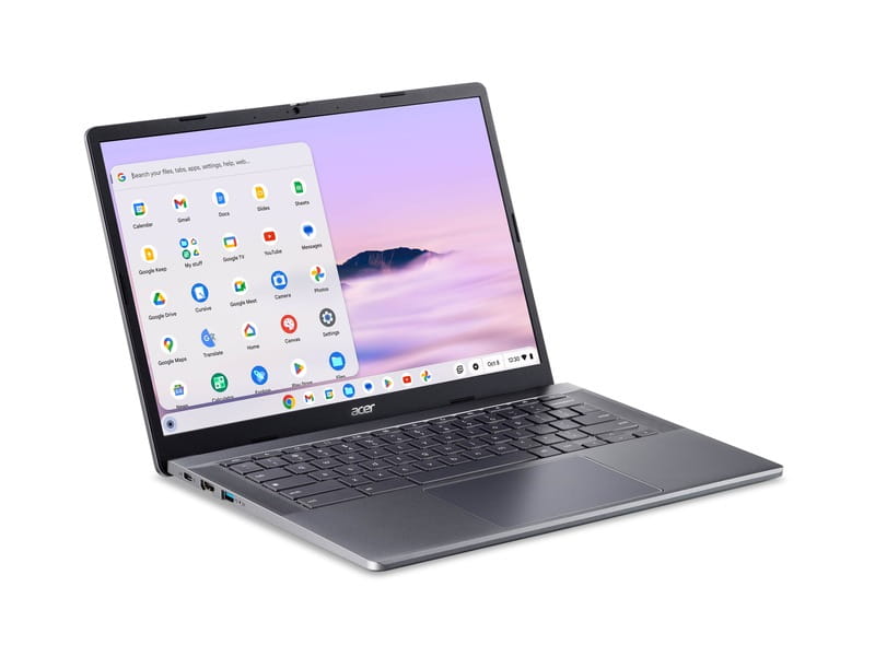 Ноутбук Acer Chromebook Plus 514 CB514-3HT-R03H (NX.KP9EU.002) Steel Gray