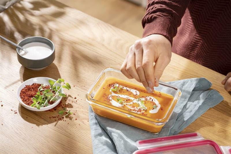 Форма універсальна з кришкою Tefal MasterSeal glass 0.7 л (N1040610)