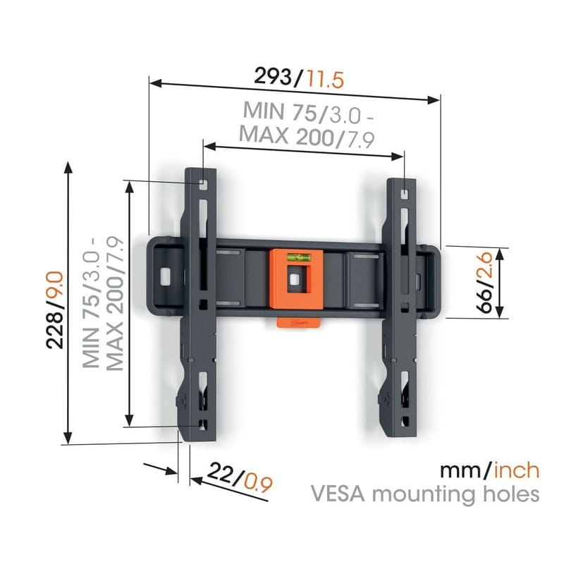 Кронштейн Vogels TVM 1203 Black