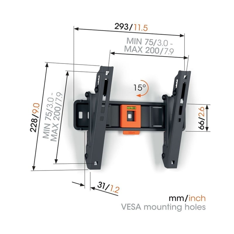Кронштейн Vogels TVM 1213 Black