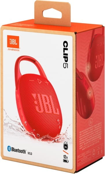 Акустическая система JBL Clip 5 Red (JBLCLIP5RED)