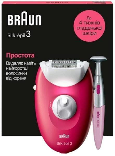 Епілятор Braun Silk-epil 3 SE 3-202