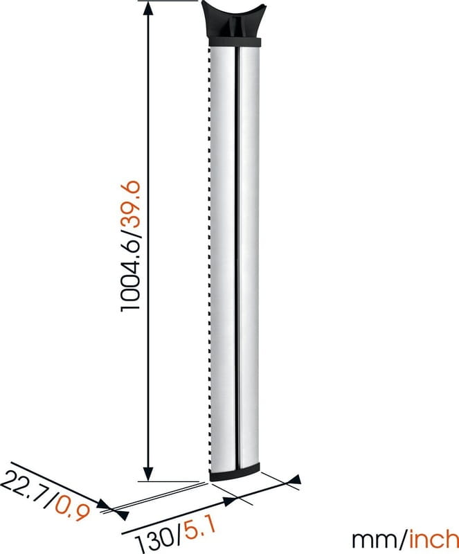 Крепление настенное Vogels SNext 7840 Cable Column Silver