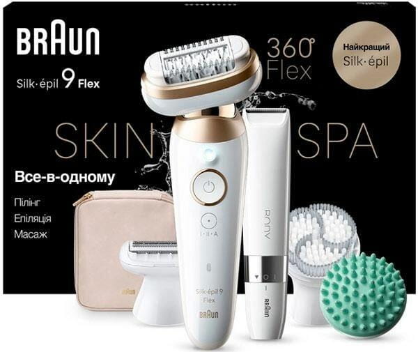 Епілятор Braun Silk-epil 9 SES 9-481 3D SkinSpa