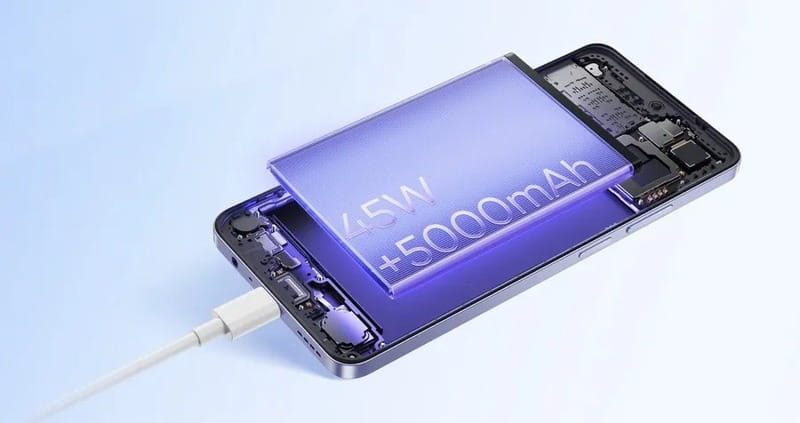 Смартфон Realme C65 6/128GB (RMX3910) Starlight Purple