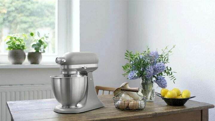 Кухонна машина KitchenAid Artisan Mini 3.3 л Matte Silver (5KSM3311XEFG)