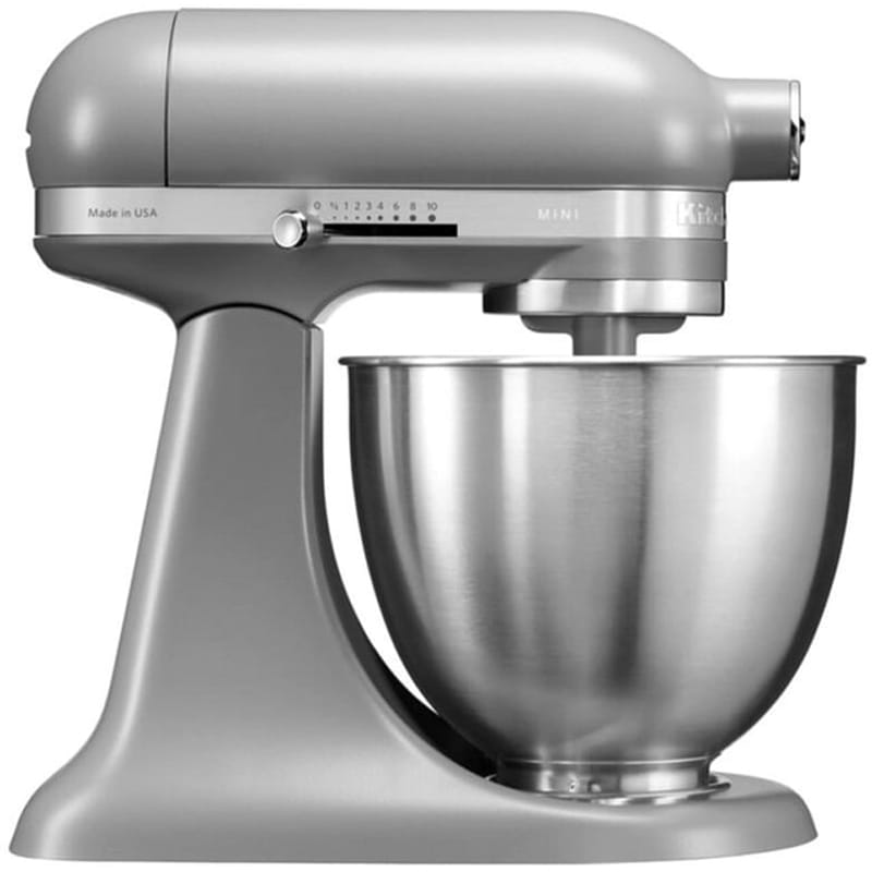 Кухонна машина KitchenAid Artisan Mini 3.3 л Matte Silver (5KSM3311XEFG)