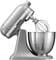 Фото - Кухонна машина KitchenAid Artisan Mini 3.3 л Matte Silver (5KSM3311XEFG) | click.ua