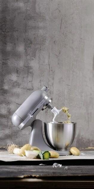 Кухонная машина KitchenAid Artisan Mini 3.3 л Matte Silver (5KSM3311XEFG)