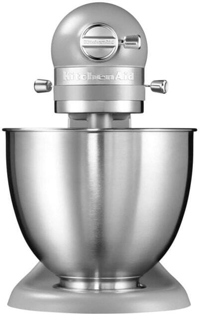 Кухонная машина KitchenAid Artisan Mini 3.3 л Matte Silver (5KSM3311XEFG)