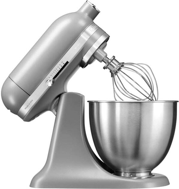 Кухонная машина KitchenAid Artisan Mini 3.3 л Matte Silver (5KSM3311XEFG)