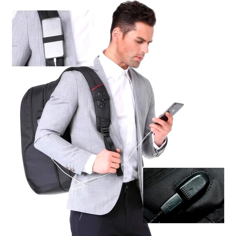 Рюкзак Tavialo Smart TB20-1 черный, 20л (TB20-124BL)