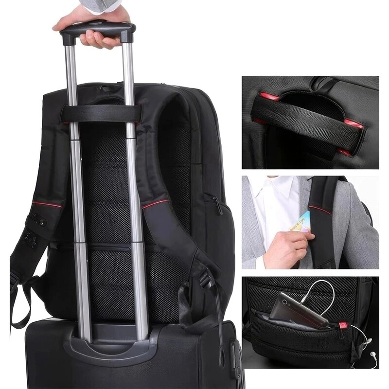 Рюкзак Tavialo Smart TB20-1 черный, 20л (TB20-124BL)